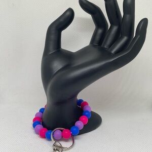 Stylish Colorful Beaded Keychain Bracelet
Expertly Made, Exclusively Yours